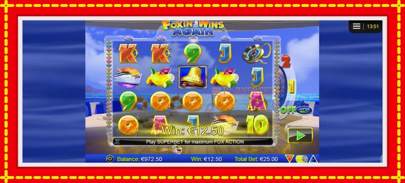 Slot machine Foxin Wins Again with access to free game online, picture 3