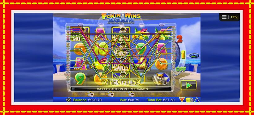 Slot machine Foxin Wins Again with access to free game online, picture 4