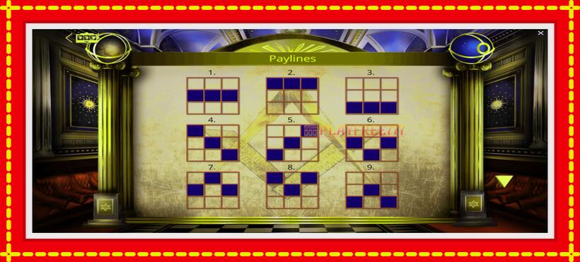 Slot machine Freemasons Fortune with access to free game online, picture 6