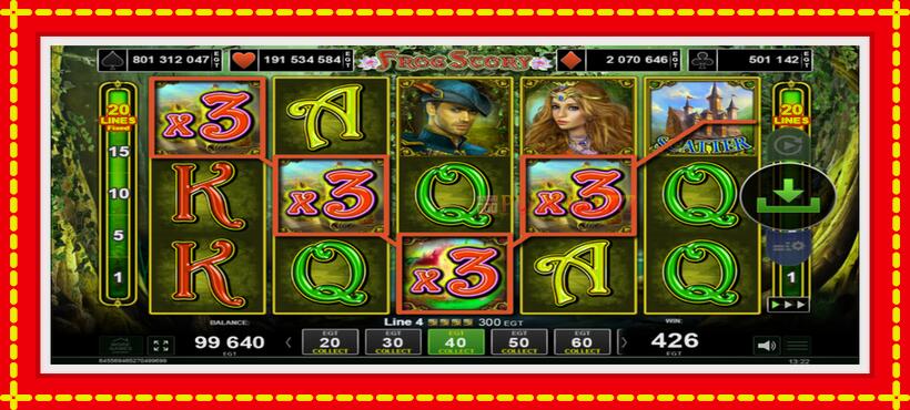 Slot machine Frog Story with access to free game online, picture 4