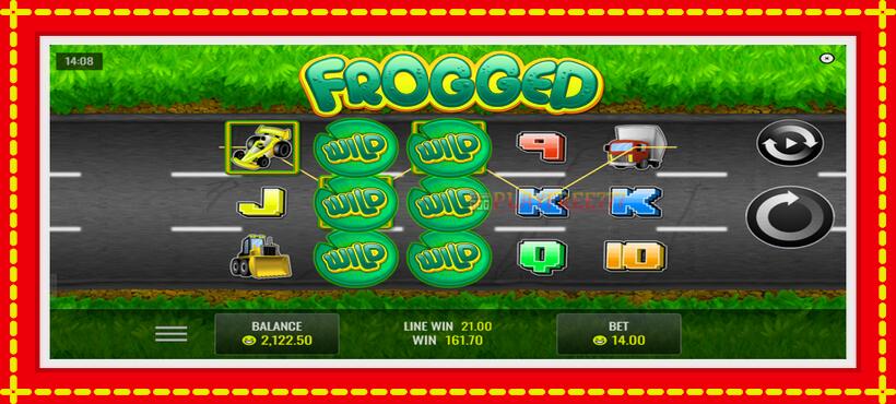 Slot machine Frogged with access to free game online, picture 4