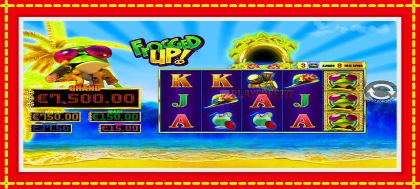 Slot machine Frogged Up! with access to free game online, picture 1