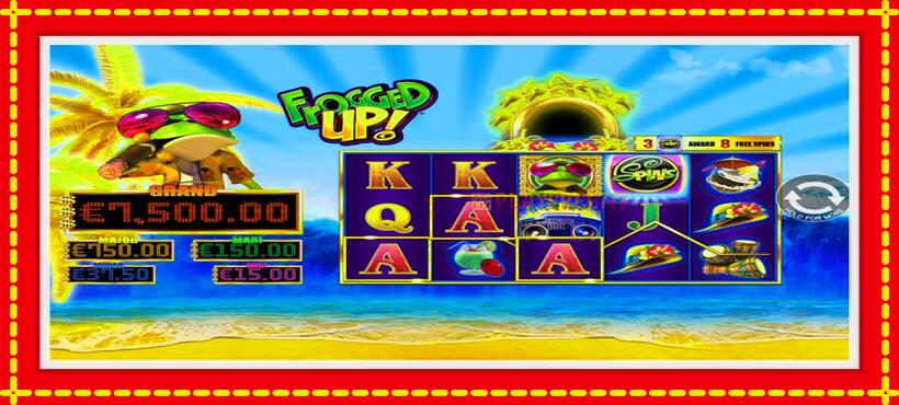 Slot machine Frogged Up! with access to free game online, picture 2