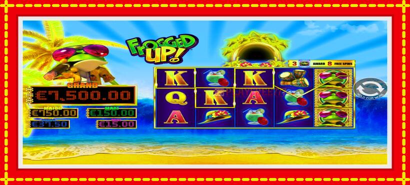 Slot machine Frogged Up! with access to free game online, picture 3