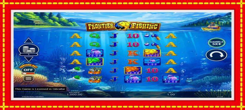 Slot machine Frontier Fishing with access to free game online, picture 2