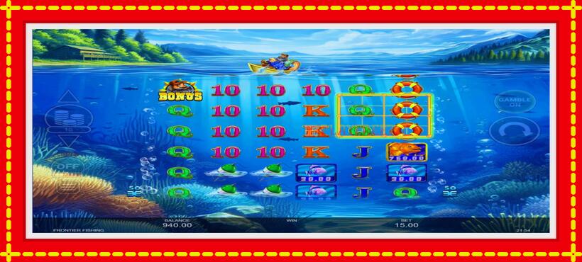 Slot machine Frontier Fishing with access to free game online, picture 3