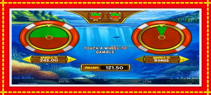 Slot machine Frontier Fishing with access to free game online, picture 5