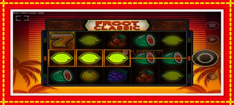 Slot machine Froot Classic with access to free game online, picture 2