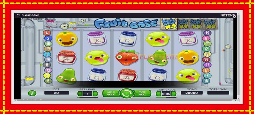 Slot machine Fruit Case with access to free game online, picture 1