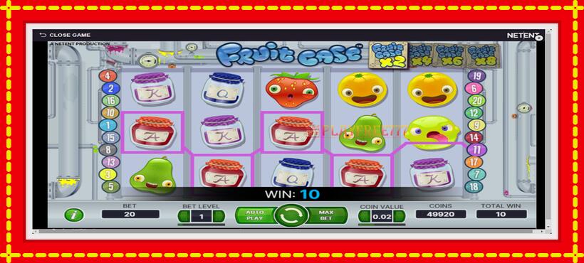 Slot machine Fruit Case with access to free game online, picture 2