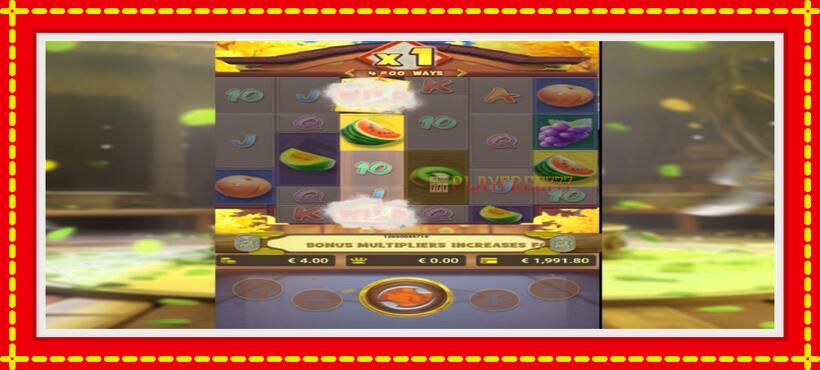 Slot machine Fruit Ninja Fury with access to free game online, picture 2