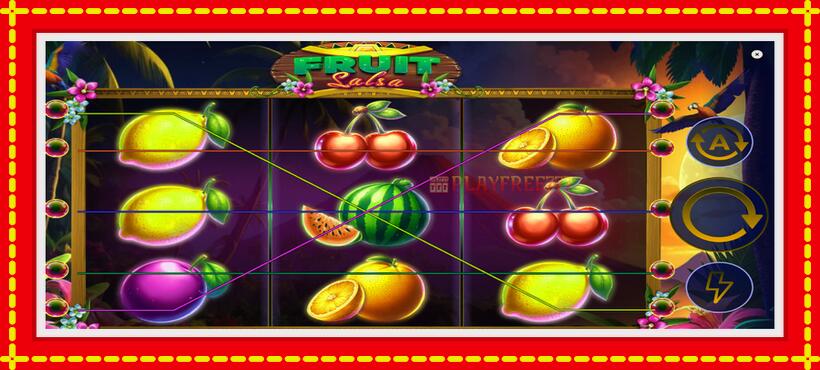 Slot machine Fruit Salsa with access to free game online, picture 1