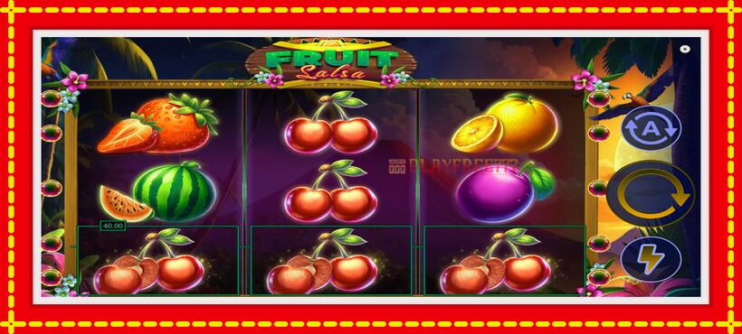 Slot machine Fruit Salsa with access to free game online, picture 2