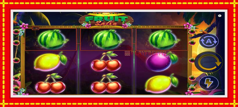 Slot machine Fruit Salsa with access to free game online, picture 3