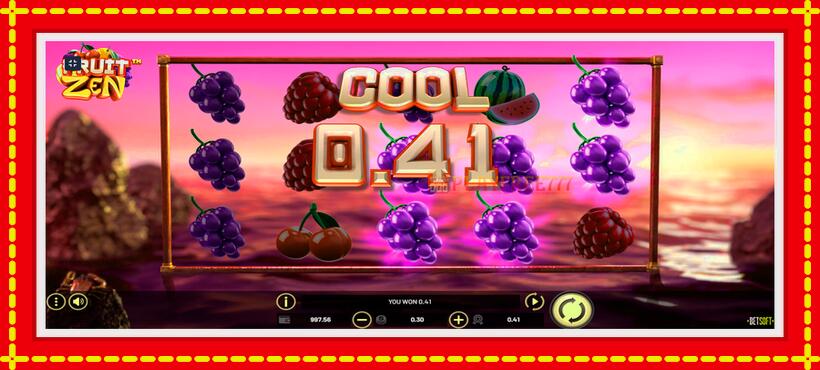 Slot machine Fruit Zen with access to free game online, picture 7