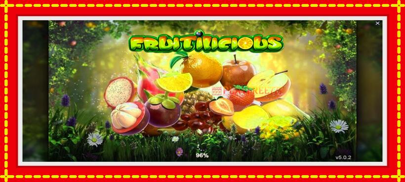 Slot machine Fruitilicious with access to free game online, picture 1