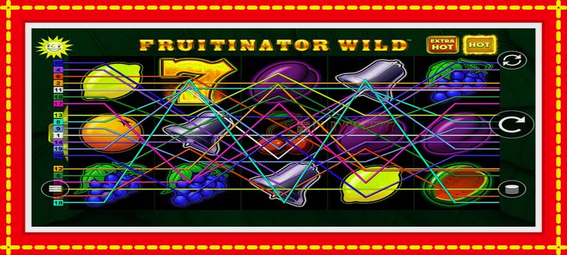 Slot machine Fruitinator Wild with access to free game online, picture 1