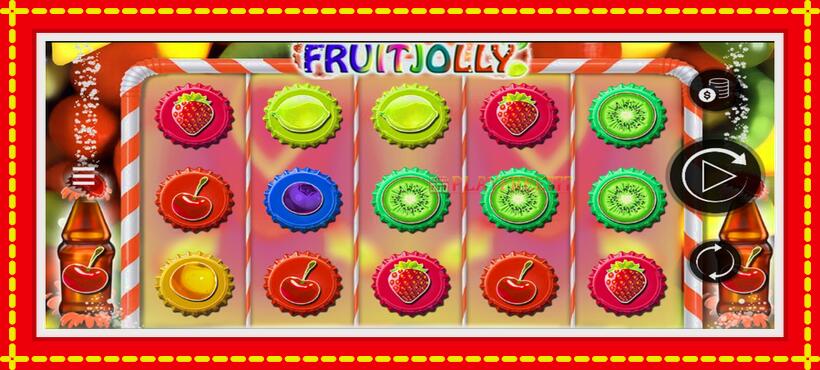 Slot machine FruitJolly with access to free game online, picture 1