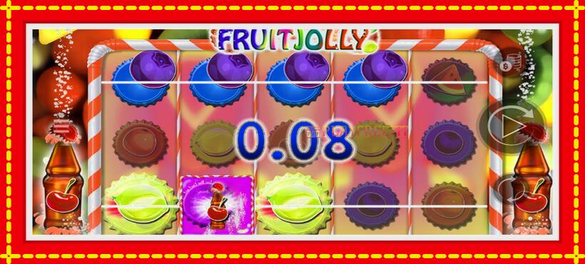 Slot machine FruitJolly with access to free game online, picture 2