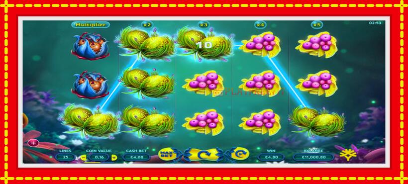 Slot machine Fruitoids with access to free game online, picture 3