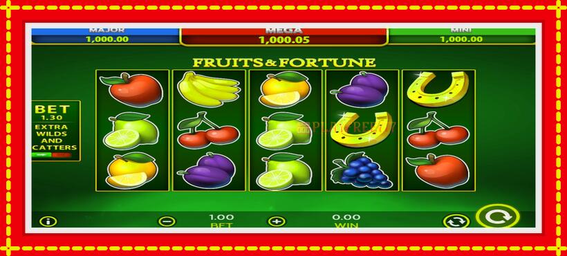 Slot machine Fruits & Fortune with access to free game online, picture 2