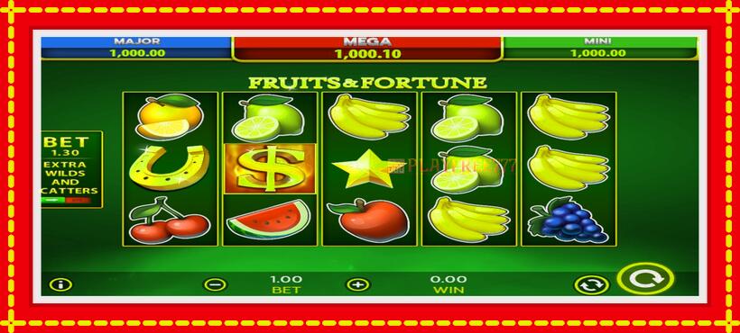 Slot machine Fruits & Fortune with access to free game online, picture 3