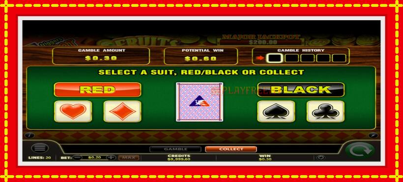 Slot machine Fruits Fantasy with access to free game online, picture 4