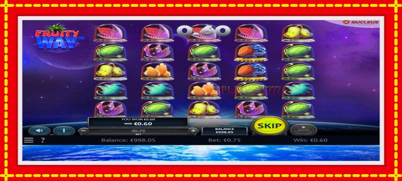 Slot machine Fruity Way with access to free game online, picture 3