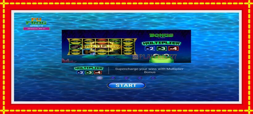 Slot machine Fu Frog Spirits with access to free game online, picture 1