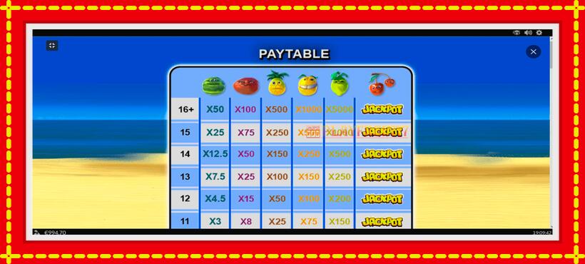 Slot machine Funky Fruits with access to free game online, picture 3