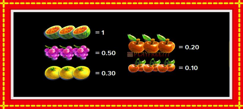 Slot machine Funny Fruit with access to free game online, picture 5