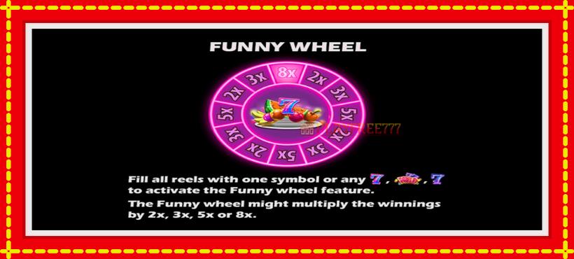 Slot machine Funny Fruit with access to free game online, picture 6