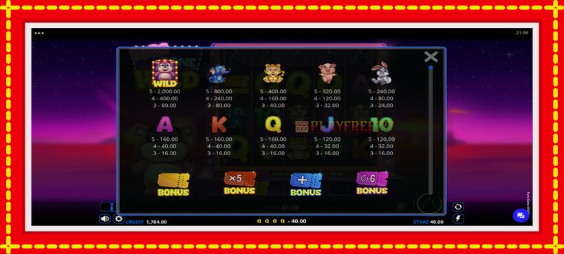 Slot machine Furs Gone Wild with access to free game online, picture 5