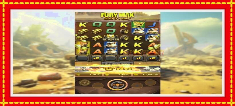 Slot machine Fury Max Lucky Road with access to free game online, picture 3