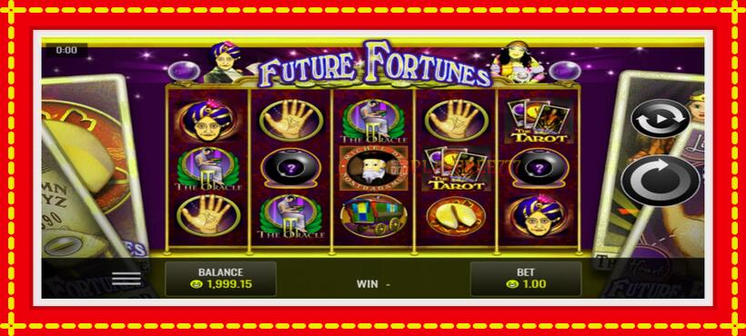 Slot machine Future Fortunes with access to free game online, picture 1