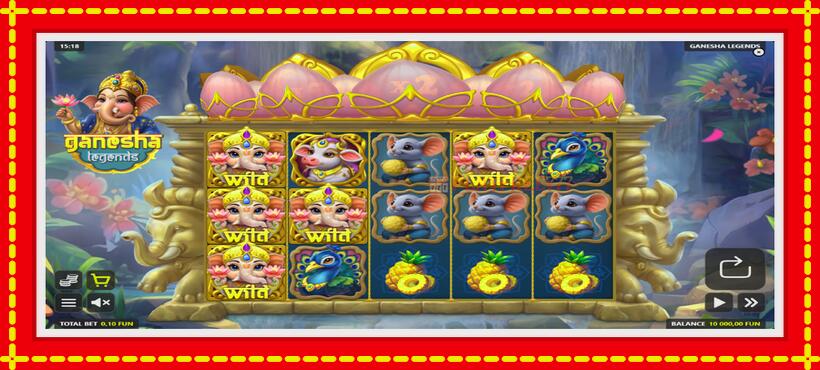 Slot machine Ganesha Legends with access to free game online, picture 2