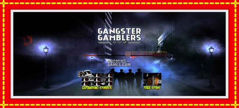 Slot machine Gangster Gamblers with access to free game online, picture 1