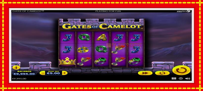 Slot machine Gates of Camelot with access to free game online, picture 2