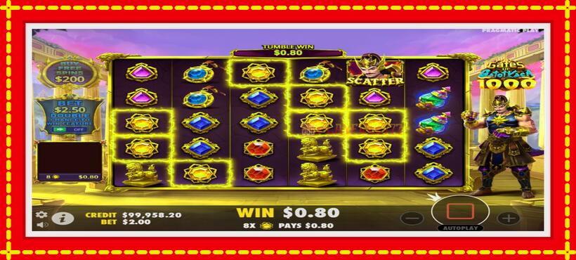 Slot machine Gates of Gatot Kaca 1000 with access to free game online, picture 2