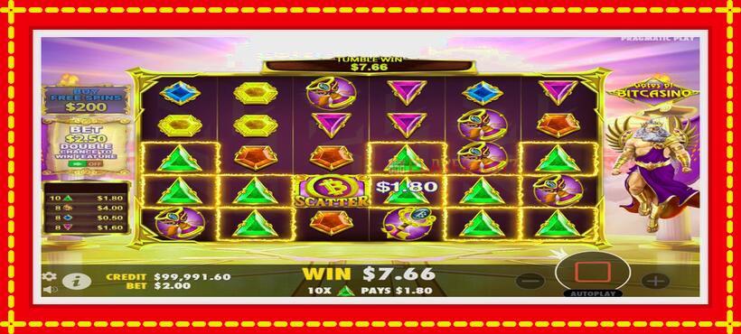 Slot machine Gates of Mycasino with access to free game online, picture 2