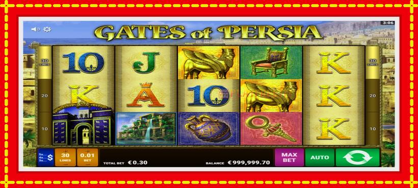 Slot machine Gates of Persia with access to free game online, picture 1