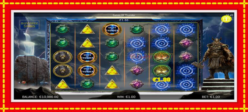 Slot machine Gates of Thunder with access to free game online, picture 2