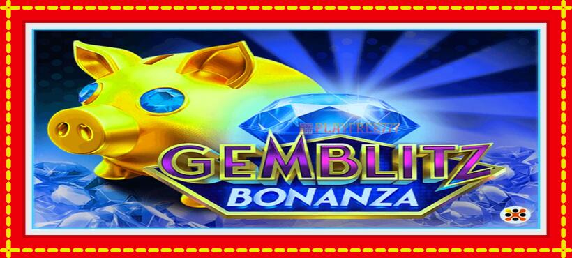 Slot machine GemBlitz Bonanza with access to free game online, picture 1