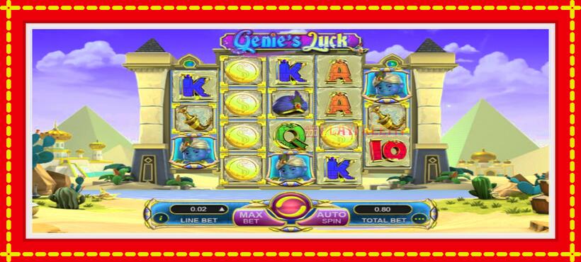 Slot machine Genie’s Luck with access to free game online, picture 2