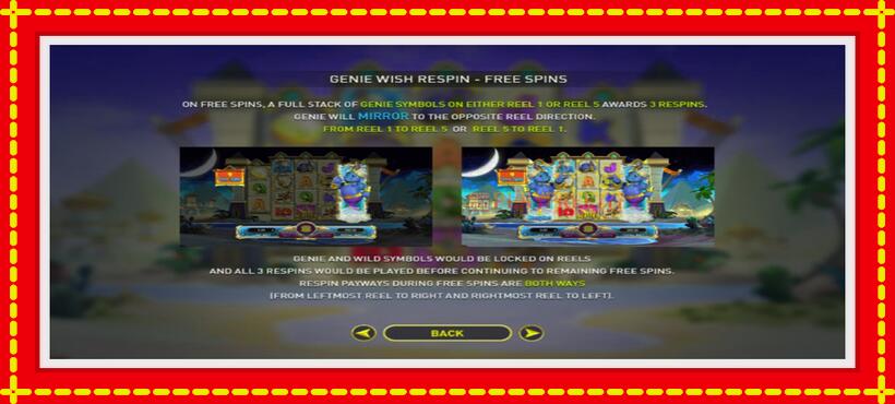 Slot machine Genie’s Luck with access to free game online, picture 7