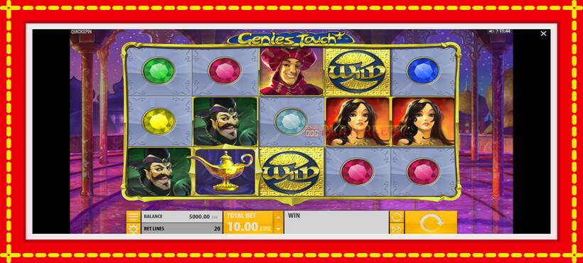 Slot machine Genies Touch with access to free game online, picture 2