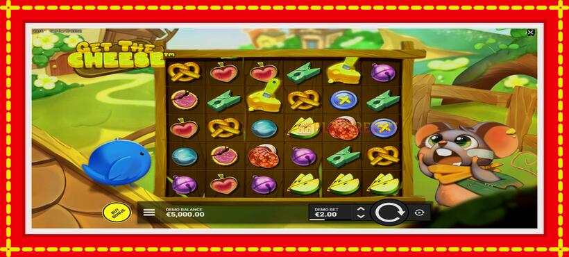 Slot machine Get The Cheese with access to free game online, picture 2