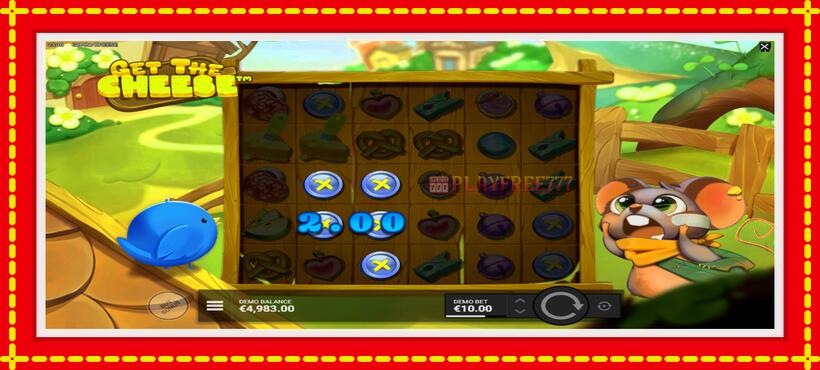 Slot machine Get The Cheese with access to free game online, picture 4