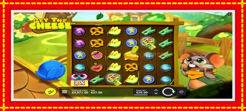 Slot machine Get The Cheese with access to free game online, picture 5