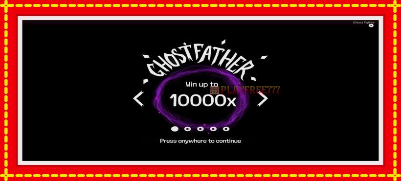 Slot machine Ghost Father with access to free game online, picture 1